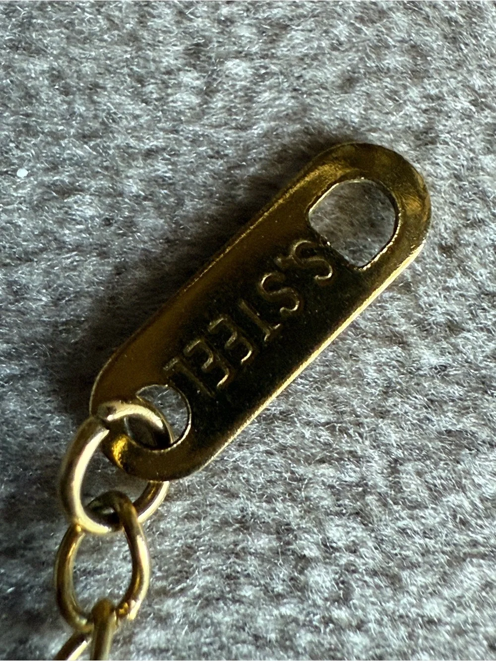 S.STEEL shiny gold